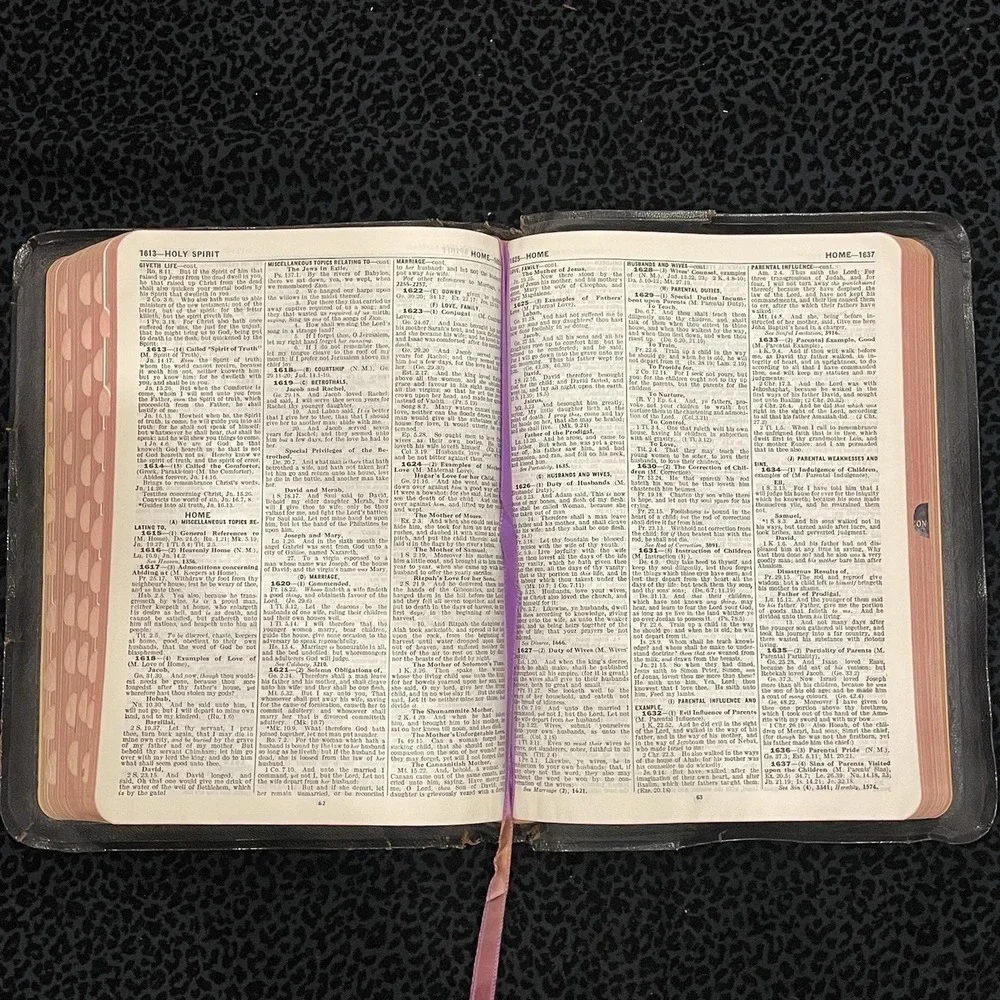 Thompson Chain Reference Bible KJV 1964 4th Improved Edition‎ Leather Case